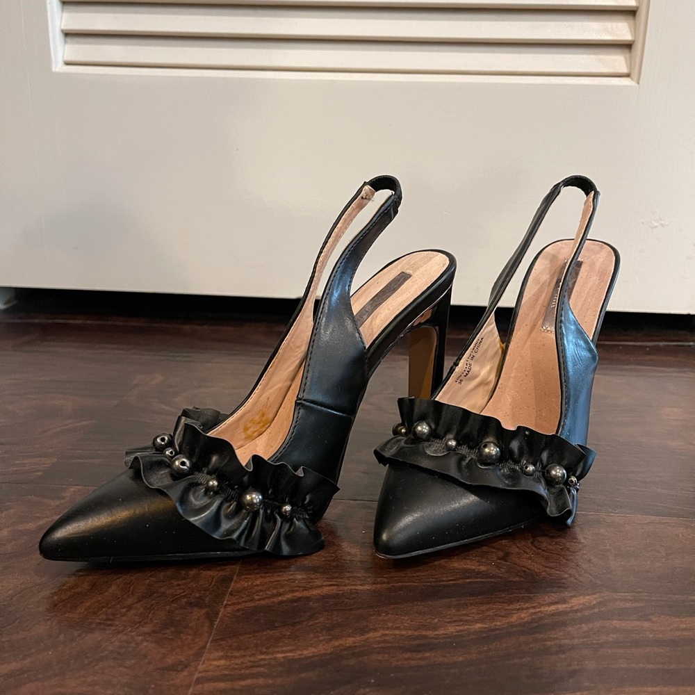 Black heels
